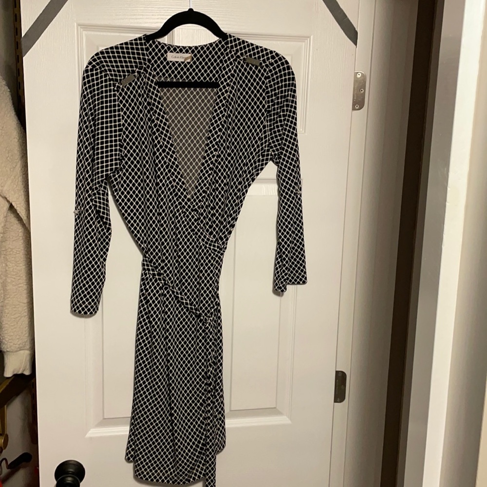 Calvin Klein Wrap Dress